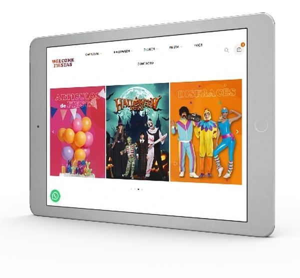 Welcomefiestas - ipad